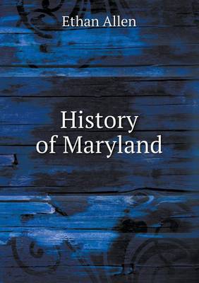 History of Maryland (Paperback)