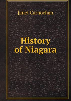 History of Niagara (Paperback)