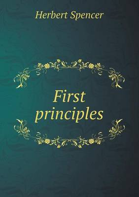 First Principles (Paperback)