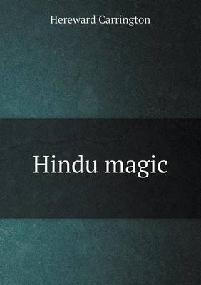 Hindu Magic (Paperback)
