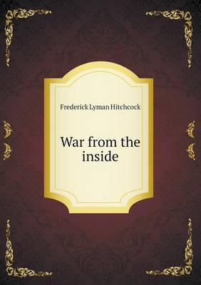 War from the Inside (Paperback)
