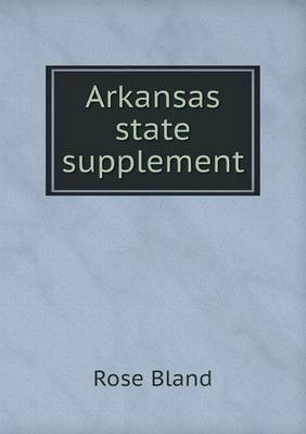 Arkansas State Supplement (Paperback)