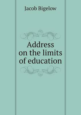 Address on the Limits of Education (Paperback)