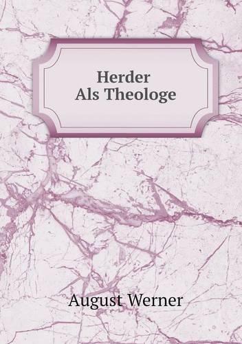 Herder ALS Theologe (Paperback)