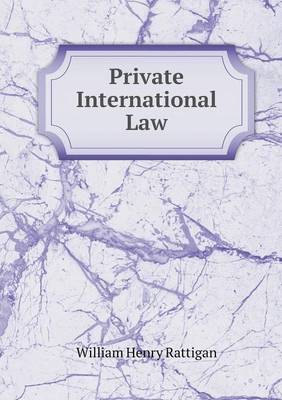 Private International Law (Paperback)