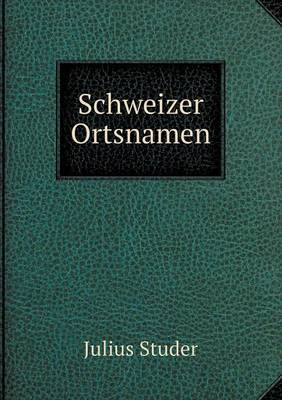 Schweizer Ortsnamen (Paperback)