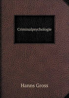 Criminalpsychologie (Paperback)