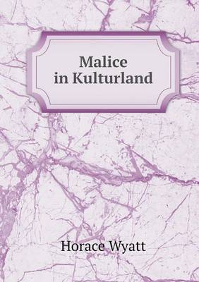 Malice in Kulturland (Paperback)