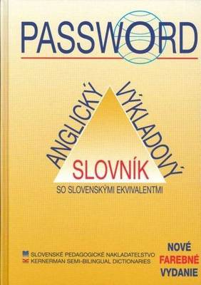 Password English-English-Slovak Dictonary: With Slovak-English Index (Hardback)