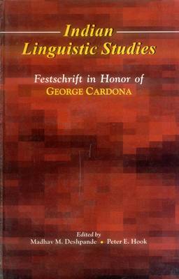 Indian Linguistic Studies (Hardback)