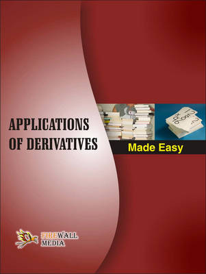 Applications of Derivatives Made Easy (Paperback)