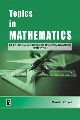 Topics in Mathematics: v. I: Bangalore University, Karnataka (Paperback)
