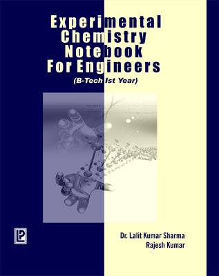 Experimental Chemistry Notebook for Engineers (Paperback)
