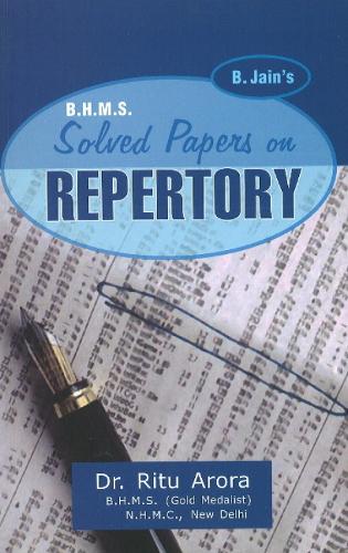 BHMS Solved Papers in Repertory (Paperback)
