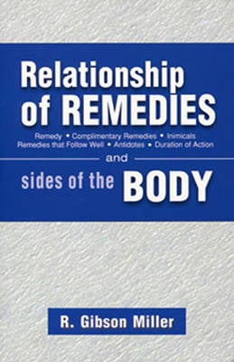 Relationship of Remedies: Sides of the Body (Paperback)