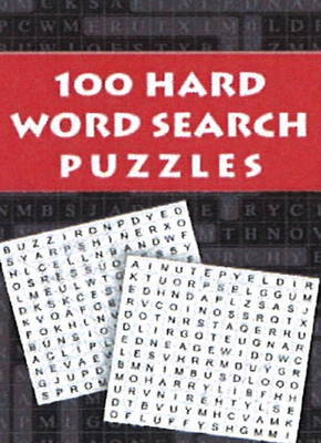 100 Hard Word Search Puzzles (Paperback)