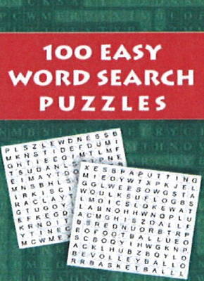 100 Easy Word Search Puzzles (Paperback)