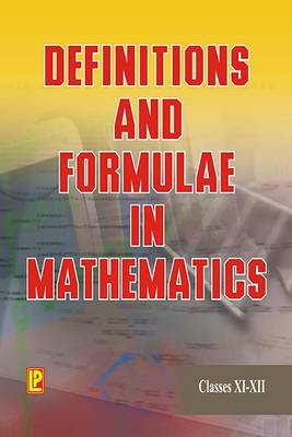 Definitions and Formulae in Mathematics IX and X (Paperback)