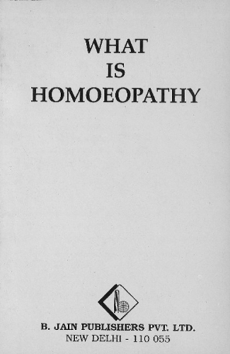 What is Homoeopathy (Paperback)