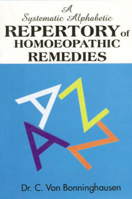 Systematic Alphabetic Repertory of Homeopathy (Paperback)