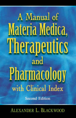 Manual of Materia Medica (Hardback)
