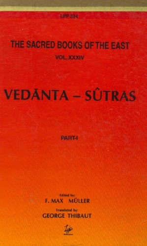 Vedanta-Sutras: with the Commentary by Ramanuja in 3 Vols: The Sacred Books of the East Vols; 34, 38 & 48 (Hardback)