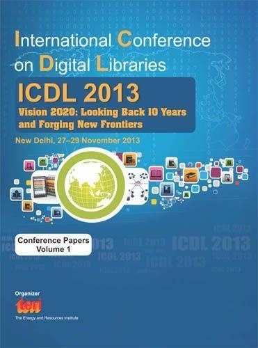 International Conference on Digital Libraries (ICDL) 2013 (Paperback)