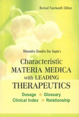 Characteristic Materia Medica with Leading Therapeutics (Hardback)