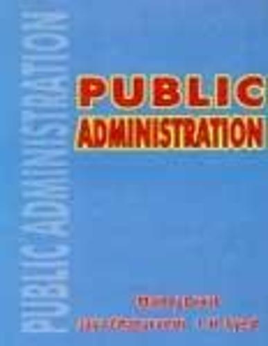 Public Administration (Hardback)