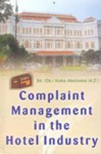 Complaint Management in the Hotel Industry (Hardback)
