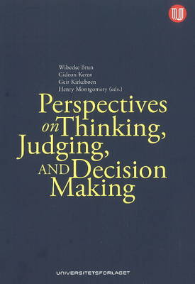 Perspectives on Thinking, Judging & Decision-Making (Paperback)