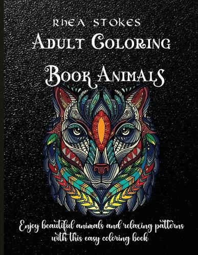 Coloring Books for Adults Relaxation Beginner - Animal (Paperback)