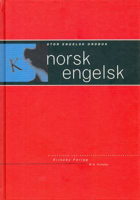 Large English Dictionary: Norwegian-English and English-Norwegian (Hardback)