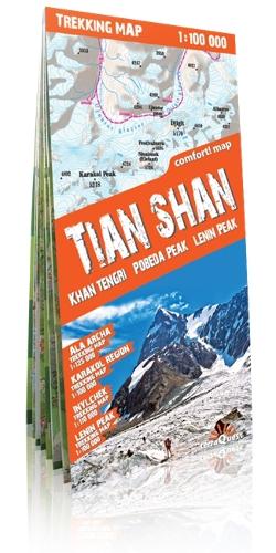 terraQuest Trekking Map Tien Szan - trekking map (Sheet map)