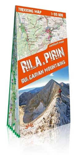 terraQuest Trekking Map Rila and Piryn - trekking map (Sheet map)