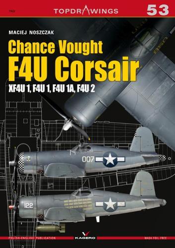 Chance Vought F4u Corsair - Top Drawings (Paperback)
