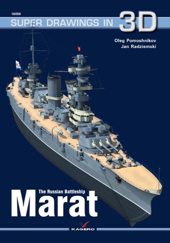 The Russian Battleship Marat - Super Drawings in 3D (Paperback)