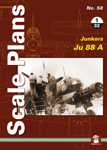Scale Plans No. 58: Junkers 88 A 1/32 - Scale Plans 58 (Paperback)