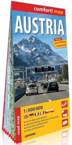comfort! map Austria - comfort! map (Sheet map)
