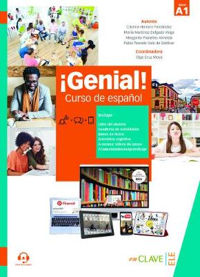 Genial!: Libro del alumno y Cuaderno de actividades 1 (A1) + audio descargabl (Paperback)