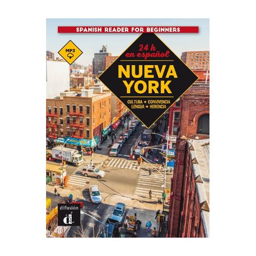 24 horas en espanol: Nueva York - Libro + Audio MP3 descargable (A1) (Paperback)