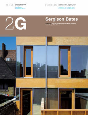 Sergison Bates - 2G: International Architecture Review Series 34 (Paperback)