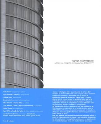 Technique & Strategies: On the Construction of the SYV Tower (Paperback)