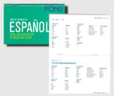 Pons Espanol: Tablas Verbales - Nueva Edicion (Paperback)