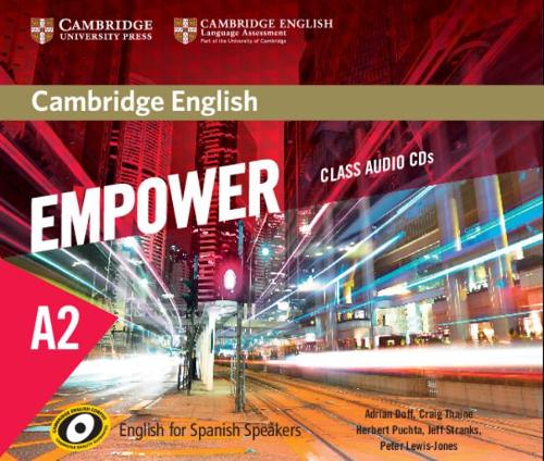 Cambridge English Empower for Spanish Speakers A2 Class Audio CDs (4) (CD-Audio)