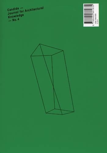 Candide: 4: Journal for Architectural Knowledge (Paperback)