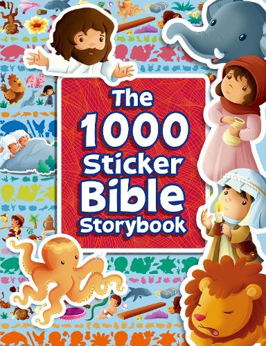 The 1000 Sticker Bible Storybook - Activity Bible books (Paperback)