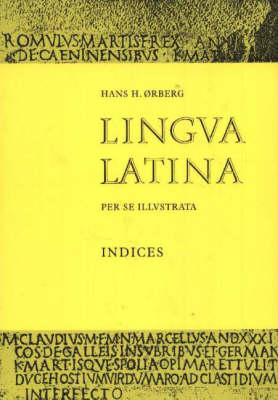 Lingva Latina per se Illvstrata: Indices (Paperback)