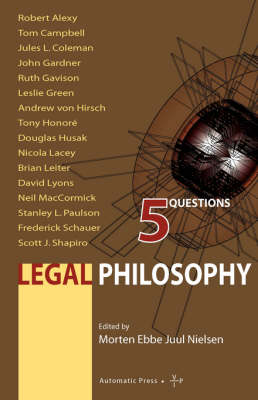 Legal Philosophy: 5 Questions (Paperback)