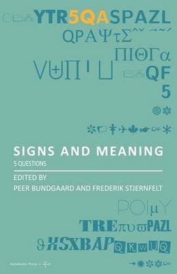 Signs and Meaning: 5 Questions (Paperback)